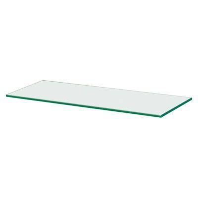 5mm Glass Shelf with Square Corners