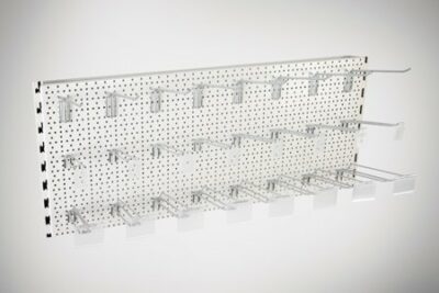SG50 Back Panel - Perforated - 800x400 - Silver 9006 1