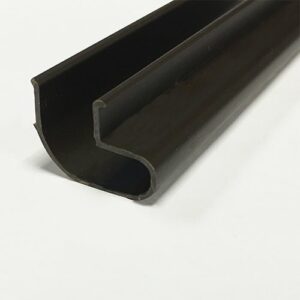 Dark Brown PVC Slatwall Inserts