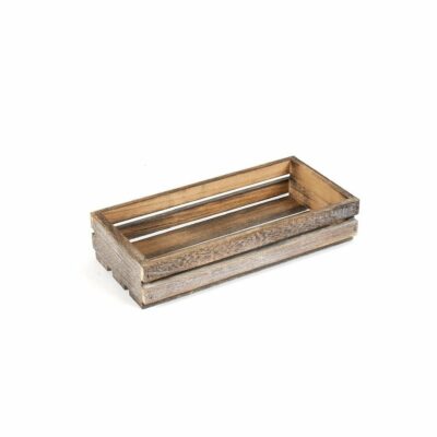 TR215 Small Dark Wooden Crate