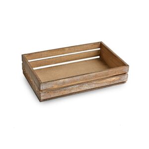 TR225 Large Dark Wooden Crate