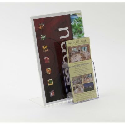 LD4540 - A4 Poster Holder with 1/3 A4 Leaflet Pocket
