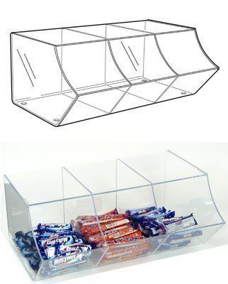PM9711 - Pick & Mix Dispenser For Wrapped Sweets: 1 Section