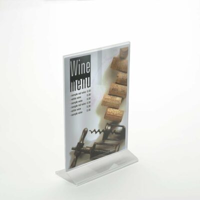 PS8009 - Double Sided Freestanding Poster Holder: A6 Port