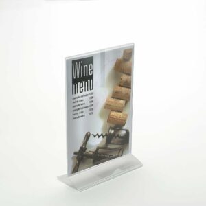PS8032 - Double Sided Freestanding Poster Holder: A5 Port