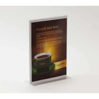 PS8044 - Double Sided Freestanding Poster Holder: A4 Land
