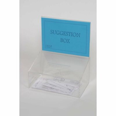 PS9474 - Collection Box: 220mm (W) x 120mm (H) x 125mm (D) 1