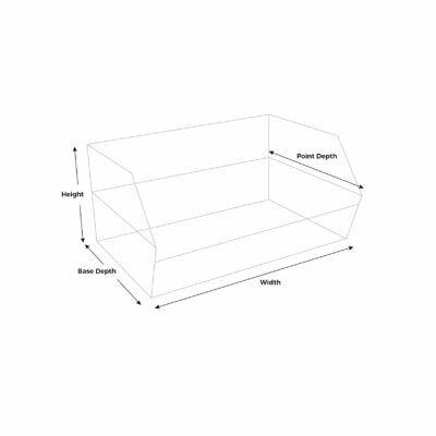 Stacking Basket - Dimensions Illustration