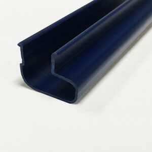 Navy Blue PVC Slatwall Inserts