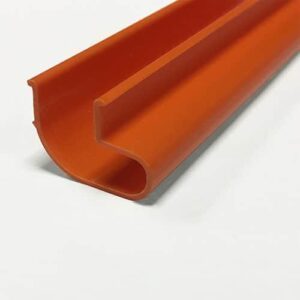 Orange PVC Slatwall Inserts