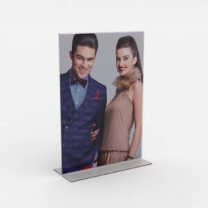 PS80__ Double Sided FreeStanding Poster Holder