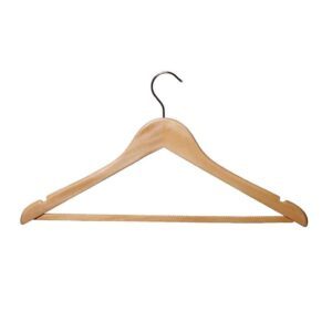 R1016 Wooden Shaped Suit Hanger Non Slip - 43cm