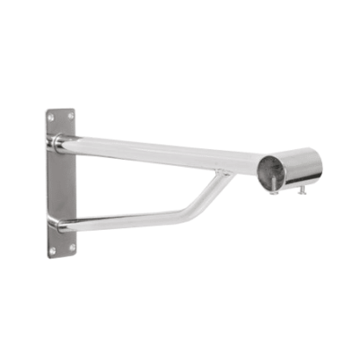 R157 and R157A Projection Bracket for round chrome tube