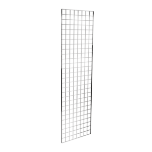 3' W x 8' H KC Store Fixtures A04232 Gridwall Panel Pack of 3 Black 
