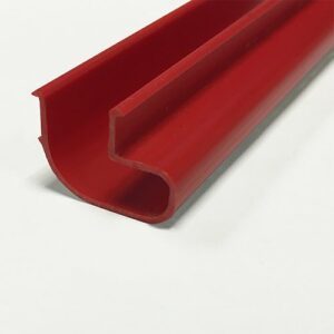 Red PVC Slatwall Inserts