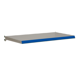 Evolve S50i Complete Shelf - Silver with Blue Shelf Edge