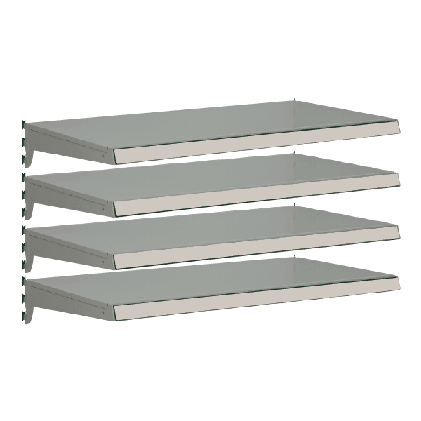 470mm X 1250mm Complete Shelves Pack, Heavy Duty Shelving Standards