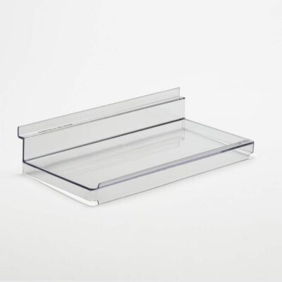 SL1100 Flat Slatwall Shelf with Lip