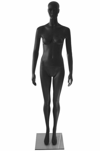 VCF1-MB Female Mannequin Matt Black 1
