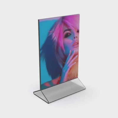 PS8033 - Double Sided Freestanding Poster Holder: A4 Port