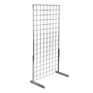 Gridwall Mesh Single Side Display Stand with Standard Legs