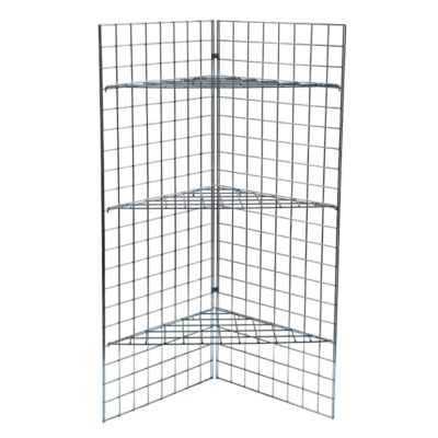 5ft Gridwall Display with Shelves