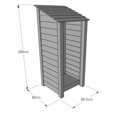 Burley 6ft Tool Store Dimensions