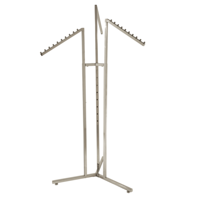 R113 - Adjustable 3 Arm Merchandising Rail with Waterfall Arms