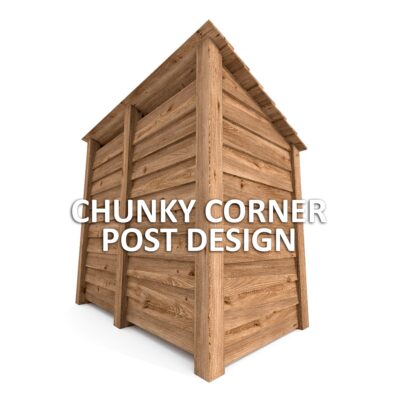 Log Stores - Chucky Corner Post Design