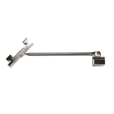 R1324B Hanging Rail Support Arm for Twin Slot Uprights