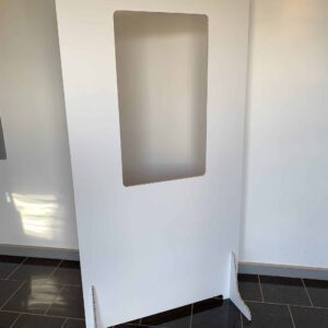 Unbranded Floorstanding SafeGuard Protective Screens