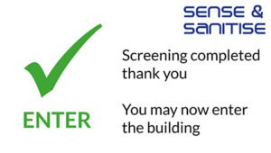 Sense and Sanitise - How to Use - You May Now Enter