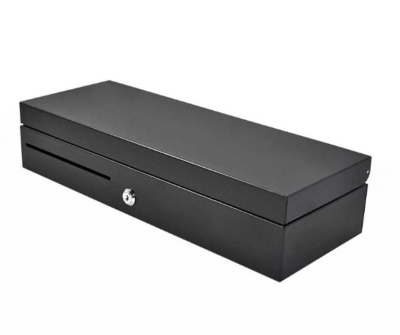 Heavy Duty Flip Top Cash Drawer For POS Terminals - 24v Black 1