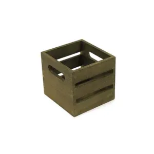 ST115 - Small Wooden Crate - Dark
