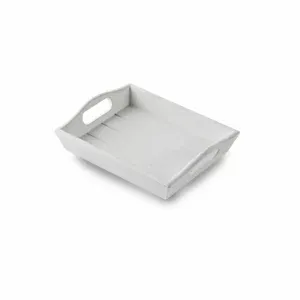 TR237 - Small Wooden Tray - White