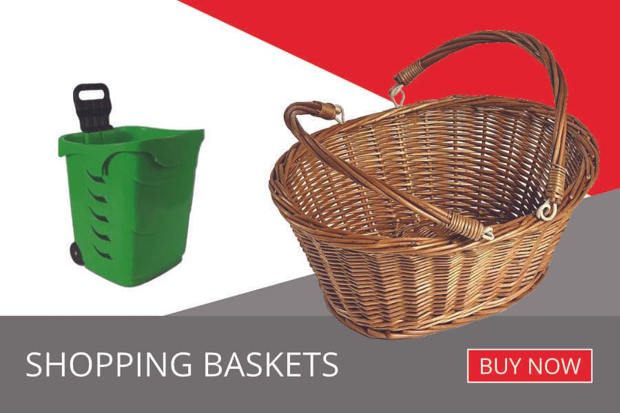 Checkout our range of Shopping Baskets available direct from stock
