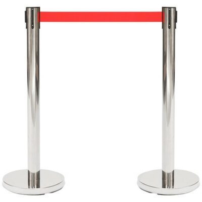 R1903 Red Retractable Barrier - Pack of 2