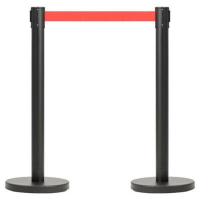R1923 Red Retractable Barrier - Pack of 2