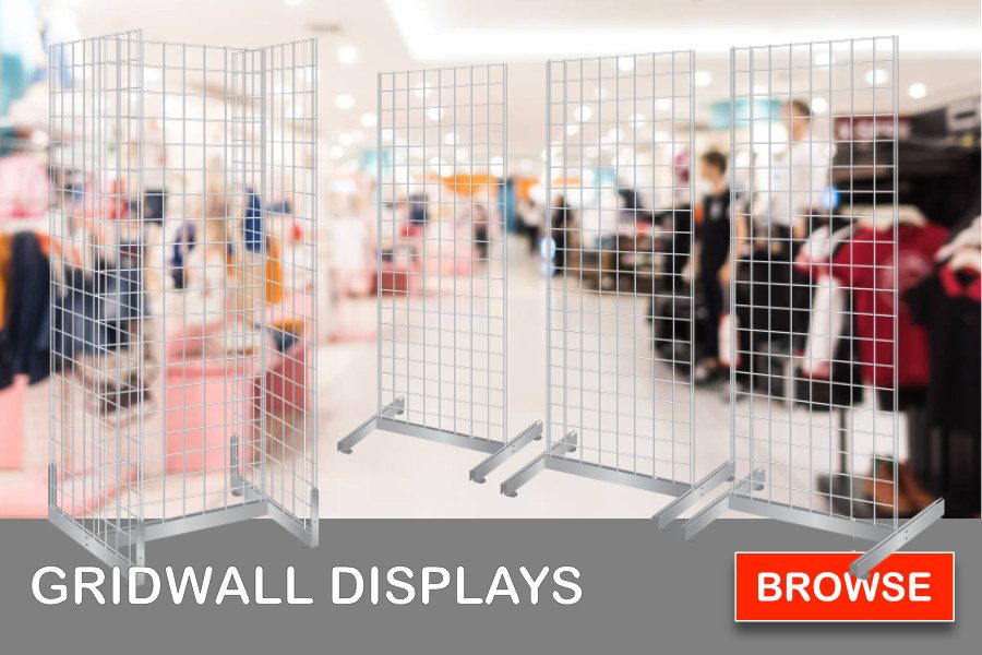 Genuine Gridwall Panels and Accessories available for nationwide delivery
