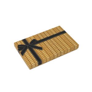 GP150 - 12 Letterbox Gift Boxes - Wicker Print