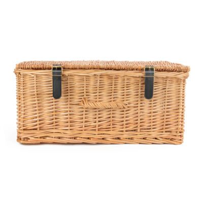 HA028 - 20 Inch Wicker Hamper Basket - Front View