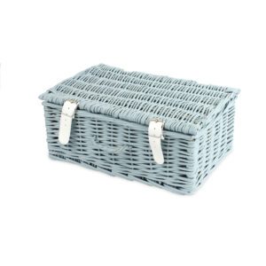 HA095 - 14 Inch Hamper Basket - Light Grey