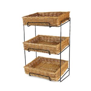 KT092 - 3 Tier Wire Display Stand - Set 1