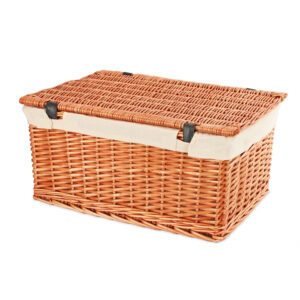 KT128N - 20 Inch Split Willow Hamper & Liner