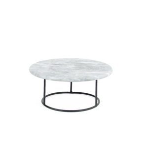 KT610 - Round Metal Display Riser - Marble Board