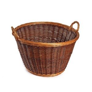 LG040 - Large Wicker Log Basket