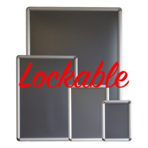 Lockable Snap Frames